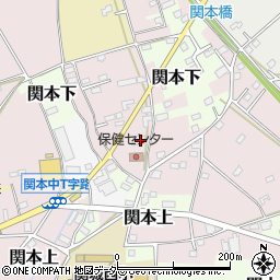 茨城県信用組合関城支店周辺の地図