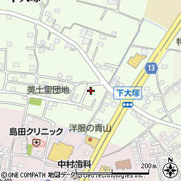 群馬県藤岡市下大塚687-4周辺の地図