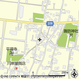 長野県安曇野市三郷温1943周辺の地図