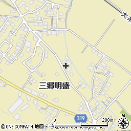長野県安曇野市三郷明盛1148-10周辺の地図