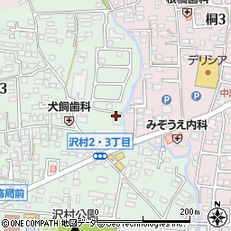 シャルマン沢村Ａ周辺の地図