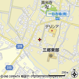 長野県安曇野市三郷明盛1106-4周辺の地図