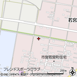 群馬県館林市若宮町2452-1周辺の地図