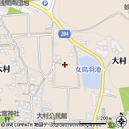 長野県松本市大村46周辺の地図