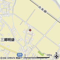 長野県安曇野市三郷明盛1151-11周辺の地図