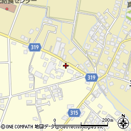 長野県安曇野市三郷温3318-3周辺の地図