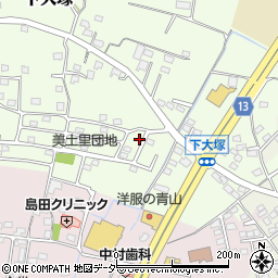 群馬県藤岡市下大塚687-11周辺の地図