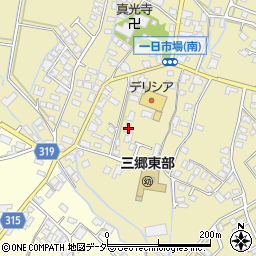 長野県安曇野市三郷明盛1109-1周辺の地図