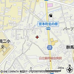 群馬県藤岡市藤岡932-1周辺の地図