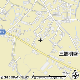 長野県安曇野市三郷明盛1138-27周辺の地図