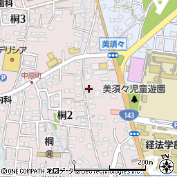 桐マンション周辺の地図