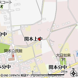 茨城県筑西市関本中129周辺の地図