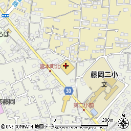クスリのアオキ藤岡店周辺の地図