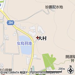 長野県松本市大村676周辺の地図