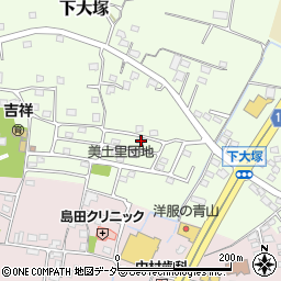 群馬県藤岡市下大塚687-29周辺の地図