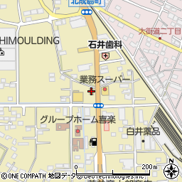 幸楽苑成島店周辺の地図
