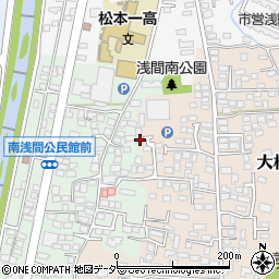 株式会社ＭＳＤＰＬＵＳ松本事務所周辺の地図