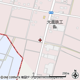 栃木県小山市東黒田320-8周辺の地図