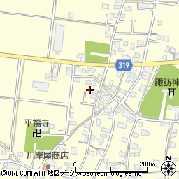 長野県安曇野市三郷温4140周辺の地図
