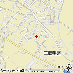 長野県安曇野市三郷明盛1134-7周辺の地図