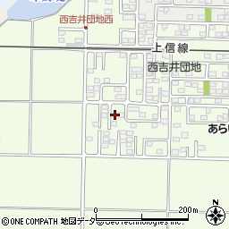 群馬県高崎市吉井町長根1452周辺の地図
