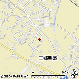 長野県安曇野市三郷明盛1134-26周辺の地図