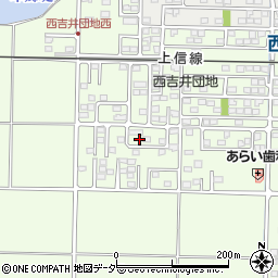群馬県高崎市吉井町長根1446周辺の地図