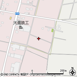 栃木県小山市東黒田290周辺の地図