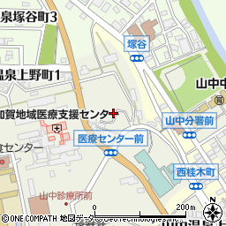 石川県加賀市緑ケ丘周辺の地図