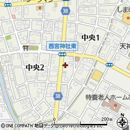 すき家大泉中央店周辺の地図