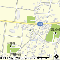 長野県安曇野市三郷温4373周辺の地図