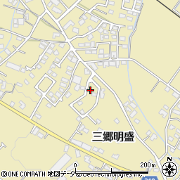 長野県安曇野市三郷明盛1134-18周辺の地図