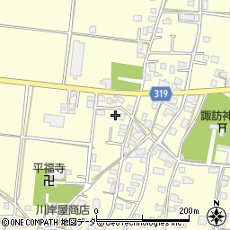 長野県安曇野市三郷温4136周辺の地図