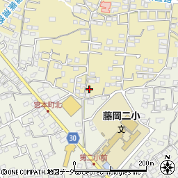 群馬県藤岡市中栗須76-24周辺の地図