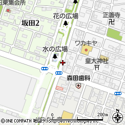 松原新道周辺の地図