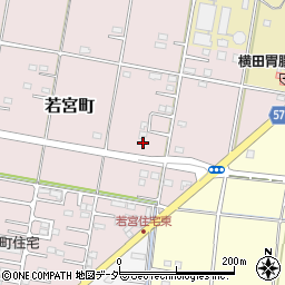 群馬県館林市若宮町2781周辺の地図