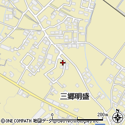 長野県安曇野市三郷明盛1134-27周辺の地図