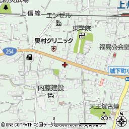福島郵便局周辺の地図