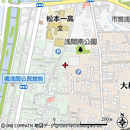長野県松本市大村493周辺の地図