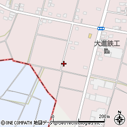 栃木県小山市東黒田320-2周辺の地図