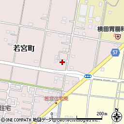 群馬県館林市若宮町2778-16周辺の地図