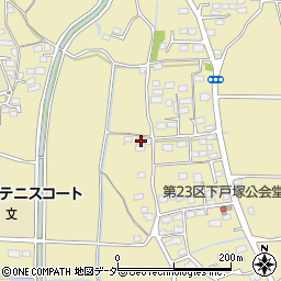 群馬県藤岡市下戸塚266周辺の地図