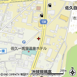 長野県佐久市猿久保21周辺の地図