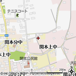 茨城県筑西市関本中118周辺の地図