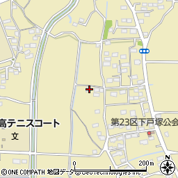 群馬県藤岡市下戸塚265周辺の地図