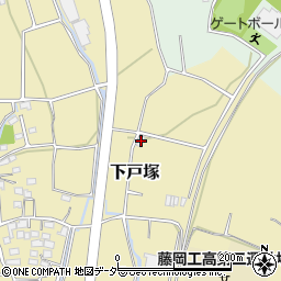 群馬県藤岡市下戸塚699周辺の地図