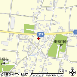 長野県安曇野市三郷温4378周辺の地図