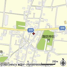 長野県安曇野市三郷温4349周辺の地図
