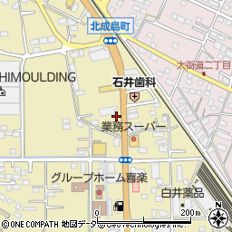ほっかほっか亭館林成島町店周辺の地図
