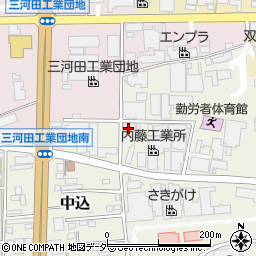 スピードファム長野株式会社　中込工場周辺の地図